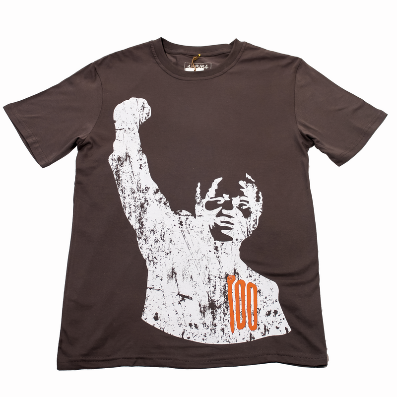 Freedom 100 T-shirt - Charcoal/ Khaki